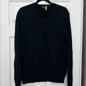 Express Black V-Neck Sweater